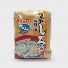[공동구매] 신슈 백된장 야마타카 1kg x 10개(1박스) 일본 콩재래 믹스 된장